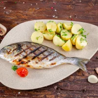 Dorada cu cartofi natur 220/200g