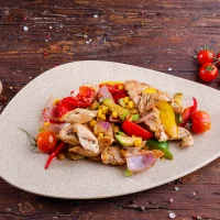 Pui cu legume 300g