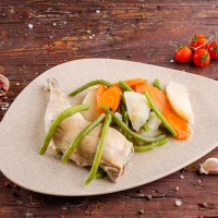 Rasol de pui cu legume 150g/150g