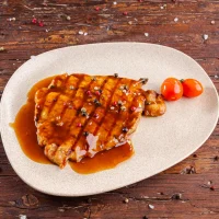 Cotlet  de porc in sos brun 250g
